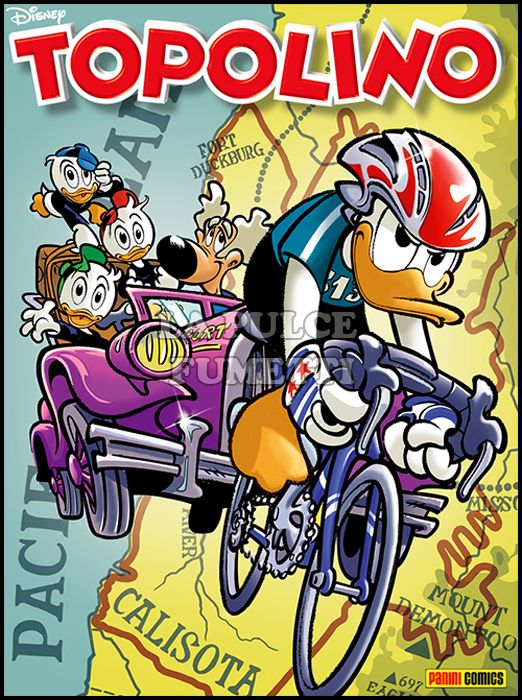 TOPOLINO LIBRETTO # 3206 - NO MEDAGLIA 100° GIRO DEL CALISOTA